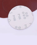 Get This Awesome 100 Piece 7 Inch Hook And Loop Sandpaper Disc Set With Grits From 60 To 1000 For Wet Or Dry Sanding Projects And Polishing That Gets The Job Done Smooth And Quick Every Single Time: close-up of various grit sandpaper discs.