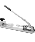 Premium Pen Press With Anodized Aluminum Base And Adjustable Assembly Rod designed for no sweat assembly, showcasing its metal lever and platform.