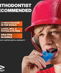 Brace Friendly Mouth Guard For Sports With Braces Full Upper Teeth Protection For Hockey Lacrosse Football Baseball