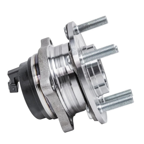 Rear Wheel Bearing And Hub Assembly 2 Pack For Hyundai Santa Fe Santa Fe Sport Santa Fe XL Veracruz Sorento 5 Lug FWD ABS Compatible 2007 To 2020 Direct Fit OEM Grade Quality Long Lasting Great For DIYers And Pros