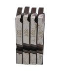 Universal NPT Right Hand Pipe Die Set For 1 Inch To 2 Inch Alloy Steel Construction Fits RIDGID Die Heads 811A 815A