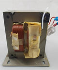 8Kg Industrial Tunnel Microwave Drying Equipment Transformer low voltage power unit with copper coils and ceramic terminals.