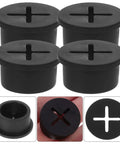 20Pcs Black Round Rubber Grommet Kit For Cable Holes Tough Pro Grade Weatherproof Wire Grommets With Easy Install For Protecting Cables And Wires From Dust And Abrasion, black rubber grommets
