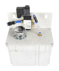 110 Volt Self Priming Coolant Spray System And Micro Mist Machine For Cnc Lathe Milling Drill Machines top view showing pump and tank components.