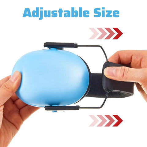 Adjustable Six Pack Kids Noise Cancelling Earmuffs 27dB Adjustable For Autism Sensory Toddlers And Children Assorted Colors