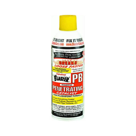 ProStraw Dual Spray Rust Penetrant And Lubricant For Automotive Industrial Marine And Plumbing Gear That Breaks Free Rusted Or Frozen Parts With Adjustable Flow 11 Oz Pack Of 12