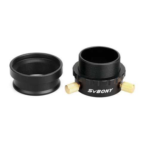 1.25 Inch Focuser Adapter For Reflector Telescopes M42x0.75 Thread All Metal Eyepiece Adapter With Three Locking Screws