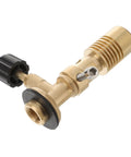 Portable Gas Blowtorch Head For Camping And Outdoor Cooking with brass construction and adjustable flame