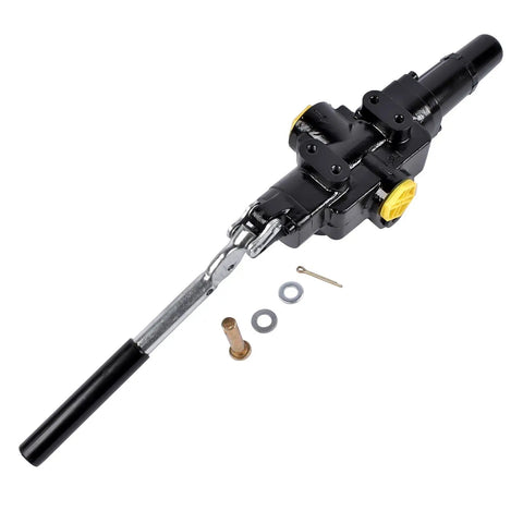 25 GPM Hydraulic Log Splitter Valve With 3500 PSI Rating, Directional Control Valve With Auto Return Detent Lever, 1/2 Inch Work Ports