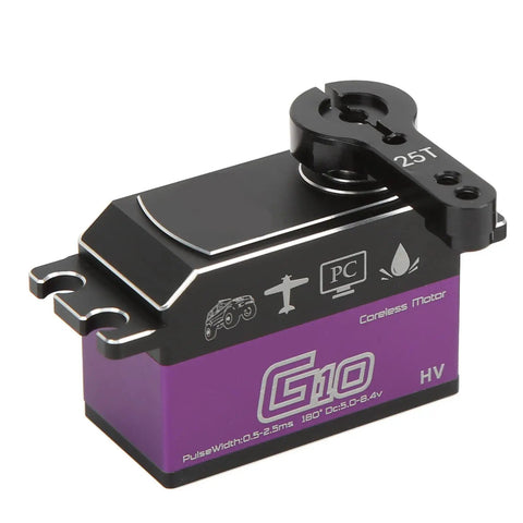 Heavy Duty Badass Digital Servo With Killer 10Kg Torque Waterproof Coreless Motor And Precision Feedback for RC cars.