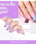 Nine Piece 15ml Gel Nail Polish Set With Macaron Colors Including Light Red Pink Nude And Pastel Shades For Spring, UV LED Soak Off