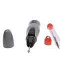Cordless Motorized Bead Reamer For Opening And Enlarging Holes In Glass Ceramic Or Stone With 3 Diamond Points Includes 2 AA Batteries