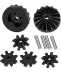 Steel Front And Rear Differential Gear Upgrade for ARRMA 1/14 Mojave And 1/18 Granite GROM RC Cars, gear pieces visible