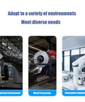 Adaptable industrial equipment for diverse needs in industrial, metal processing, and automation environments.