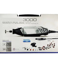 Straight Up Durable Cordless Mini Grinder With Premium Accessory Kit on display, showing attachments and variable-speed capabilities.