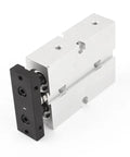 TN16x20 Double Rod Beefy Pneumatic Air Cylinder Aluminum Alloy Double Acting Actuator compact view