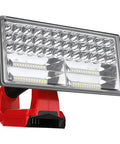 Cordless LED Work Light For Milwaukee M18 Battery 40W 4200LM With 3 Modes 9 Inch Zinc Alloy Spotlight Super Bright Jobsite Light