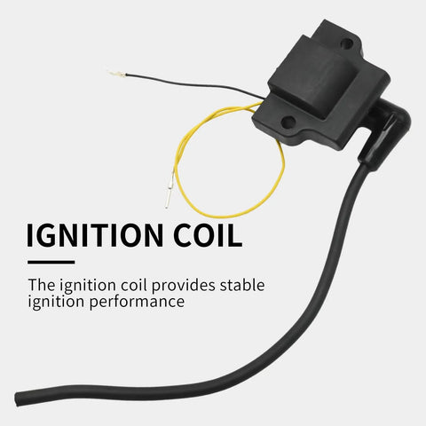 Ignition Coil Replacement For Johnson And Evinrude Outboard Motors, Marine Grade, High Temp Core, Durable Performance, Replaces 0582106 0582366 0581998 0584561, Fits 72080 18-5176 9-23103, Premium Boat Engine Coil