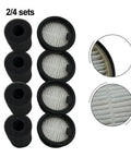 Top Notch Car Vacuum Filter Element With High Precision Filtration Keeps Oil Mist And Dust Out, Purifies Exhaust Gases, Easy Plug And Play Replacement For Most Vacuum Pumps, Standard Size Direct Fit And Durable, 2-pack set