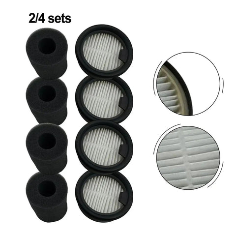 Top Notch Car Vacuum Filter Element With High Precision Filtration Keeps Oil Mist And Dust Out, Purifies Exhaust Gases, Easy Plug And Play Replacement For Most Vacuum Pumps, Standard Size Direct Fit And Durable, 2-pack set