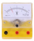 Voltmeter from Electricity And Magnetism Lab Kit For High School Students With Hands On Experiments Covering Circuits Ohm Law