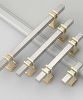 10 Pack 3 Inch Cabinet Pulls Brushed Satin Nickel T Bar Drawer Handles For Cabinets Nickel Cabinet Hardware