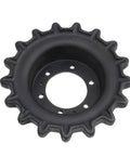 Durable Job Site Heavy Duty Drive Sprocket With Six Bolt Holes And Seventeen Teeth Quick Setup Replacement For Jcb 180T 190T 1110T Skid Steer Loader OEM 33120150 close-up view