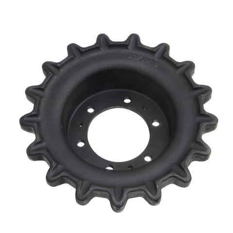 Durable Job Site Heavy Duty Drive Sprocket With Six Bolt Holes And Seventeen Teeth Quick Setup Replacement For Jcb 180T 190T 1110T Skid Steer Loader OEM 33120150 close-up view