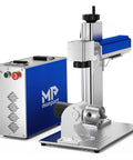 30W Pro Grade Fiber Laser Engraver With Dual Cooling Fans And Integrated Power Supply Panic Button And Stable Raycus Core Laser For Easy Metal And Plastic Engraving For DIY Makers And Small Shops