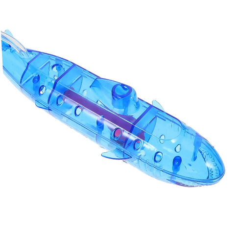 Blue plastic model of Submarine RC Drone Buoyancy Demo Toy For Kids And Teens Learn Floating And Diving Principles With An Inflatable Kit