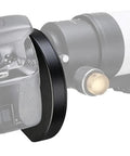 Filter Wheel Metal 5 Positions For Telescope Eyepiece Black 2 Inch attached to telescope