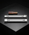 Rock Solid Hex Socket Wrench Set With Hollow Groove Design Makes Faucet Installation A No Sweat Gig Premium Alloy Steel Construction on dark background.