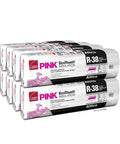 R38 Kraft Faced Fiberglass Insulation Batts Covers 341 Square Feet Across 8 Bags Fits 2x12 Framing Like A Charm