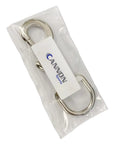 Heavy Duty Tetherball Swivel Snap Hook Eye Bolt Clip For Pole Mounts Durable Rope Attachment Hardware Quick Connect Tetherball Accessory Strong Gate Release Link Pro Grade Playground Sports Gear, nickel-plated steel in package