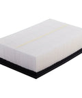 High-Flow Engine Air Filter For 2018-2024 VW Tiguan, 2019-2025 Audi Q3, 2015-2024 VW GTI, shown in white with black frame