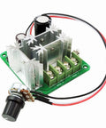 DC Motor Speed Controller Module 6V-90V 15A PWM 16KHz Speed Regulator Board With Beefed-Up Overload Protection And Reversible Wiring