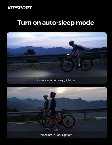 Beast 500 Lumens Rechargeable Bike Light With Auto On And Off Waterproof IPX6 Bicycle Headlight For Night Riding Wide 220 Degree Beam 100 Meter Range Rugged Front Light For Cyclists