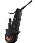 Heavy Duty Trailer Dolly With 1000 Lb Tongue Weight Support Swappable 2 And Two Fifteenths Inch Hitch Balls Pneumatic Tires close-up view