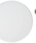 8 Inch Recessed Blank Up Cover Plate Steel White For Ceiling Holes From Unused Can Lights next to decorative scissors