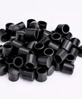 30 Pack Rubber Door Stopper Tips Replacement Caps, Durable Silicone Bumpers For Wall And Floor Protection, black
