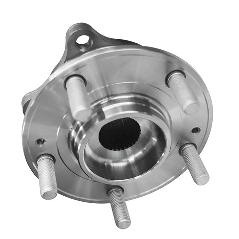 Front view of Front Wheel Bearing And Hub Assembly 5 Lug Replacement For Hyundai Sonata 2016 2019 Tucson 2016 2021