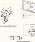 Installation guide for Four Pack Sliding Screen Door Wheel Replacements For B701 B702 And B814 Durable Steel 1 Inch Wheel