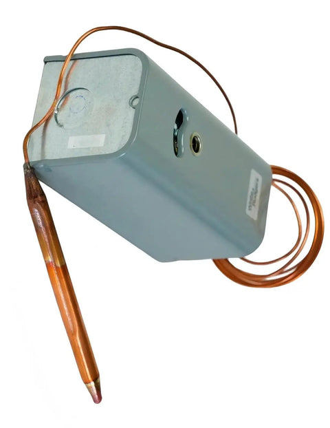 Heavy-Duty Commercial Refrigerator Temperature Control Thermostat With 5 Inch Capillary, Mechanical HVAC Cooler Controller