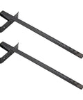 Two Pack 1640958 Metal Circular Saw Guide Rip Fence Kit with steel rails for accurate cuts and easy use.