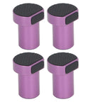 Purple Aluminum Bench Dog Set 4 Pieces 19mm Non Slip Table Stops For Woodworking Secure Fixation Slip Free Clamping Durable Aluminum Build