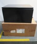 Black 20x16x10 Industrial Control Panel Enclosure NEMA 4 and 12 on box, Heavy Duty Weatherproof Electrical Cabinet in steel