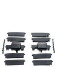 Mercedes Benz W166 ML GL GLS GLE 2011 2018 Rear AC Outlet Tab Clip Repair Kit Right Side Easy Pop In Swap In Durable PC And ABS Replacement No Drama Install For W166 Models, black replacement clips set