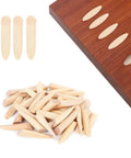 Woodworking Pocket Hole Plugs Kit 50 Pcs Pine Wood Plugs With Inclined Drilling Locator For Oblique Holes