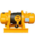 Heavy Duty Electric Wire Hoist 3 Phase 380V Motor 3 Ton Capacity 30 Meter Lift Height with steel wire rope and hook.
