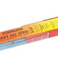 Stainless Steel Welding Rod 3/32 Inch 1 Pound 312-16 Alloy in red packaging for stick welding projects